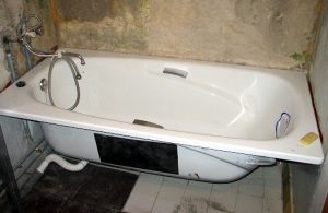 Установка стальной ванны в Раменском